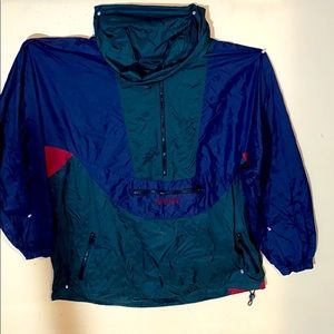 Oversized windbreaker